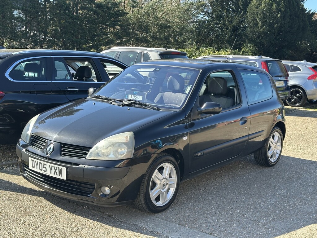 Renault Clio Hatchback 1.5 Dci Dynamique 2005 Black