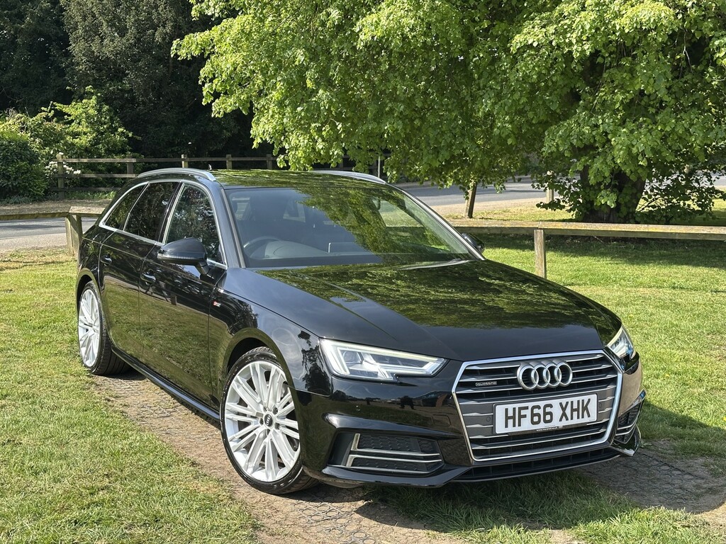 Audi A4 Avant Estate 2.0 Tdi Quattro S Line 201666 Black