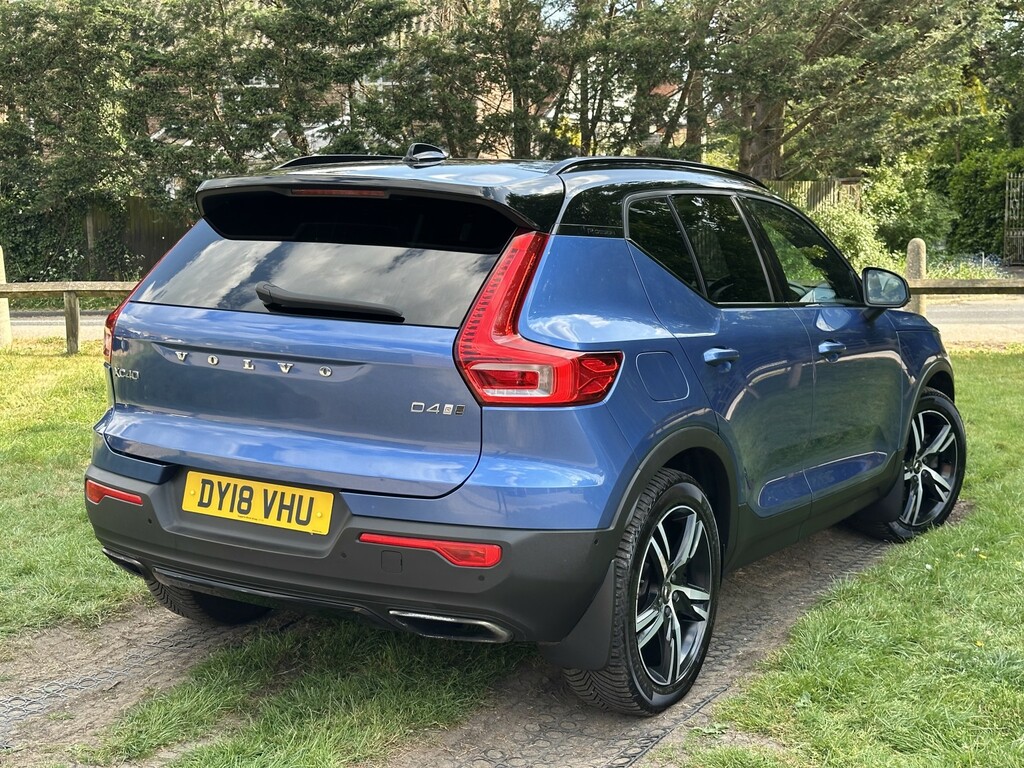 Volvo XC40 Suv 2.0 First Edition D4 Awd 2018 DY18VHU Blue #4