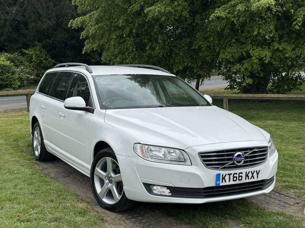 Volvo V70 Estate 2.4 Se Nav Business Edition D4 Awd 2017 White