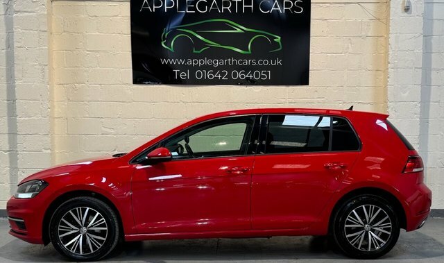 Volkswagen Golf Tdi Se Hatchback NV18UDZ Red #6