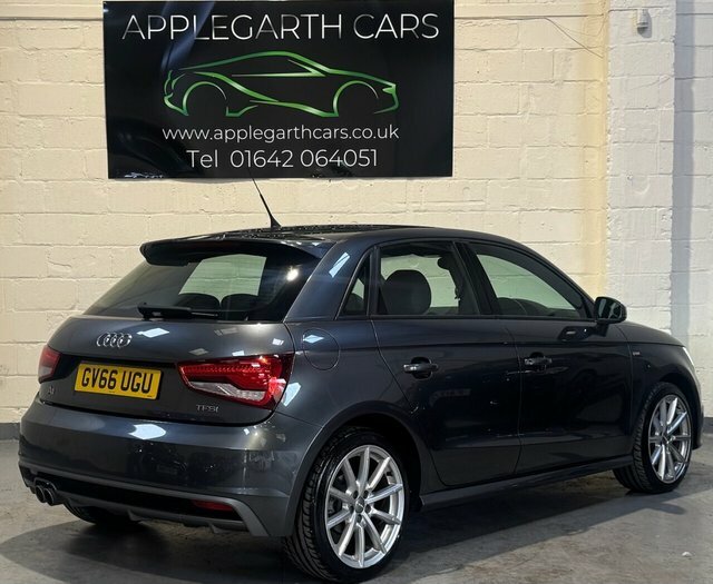 Audi A1 Tfsi Cod S Line GV66UGU Grey #3
