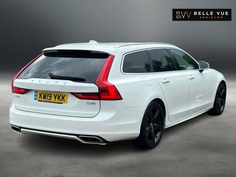 Volvo V90 2.0 V90 R-design KW19YKK White #4