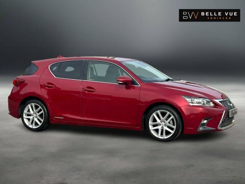 Lexus CT Luxury Cvt GF18VMP Red #3
