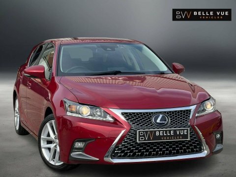 Lexus CT Luxury Cvt Red