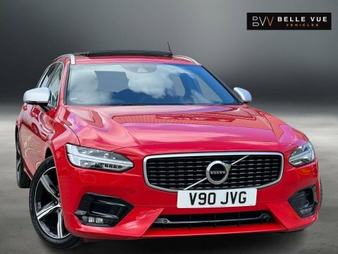 Volvo V90 2.0 V90 R-design Red