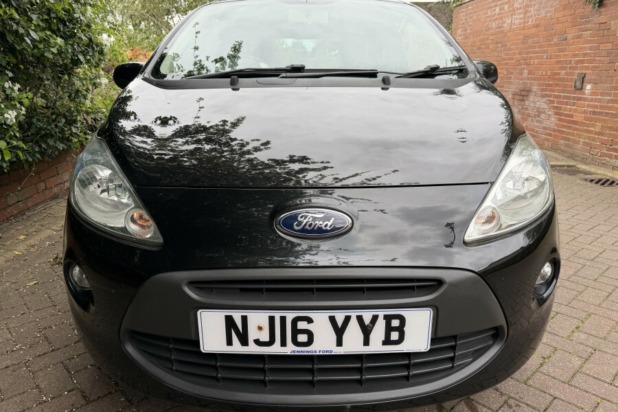 Ford KA Hatchback NJ16YYB Black #2
