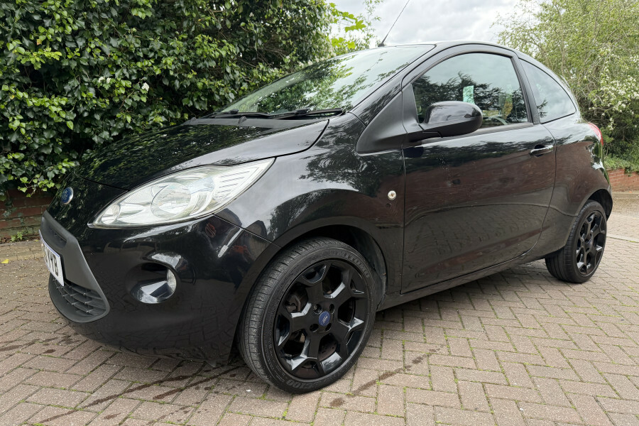 Ford KA Hatchback NJ16YYB Black #3