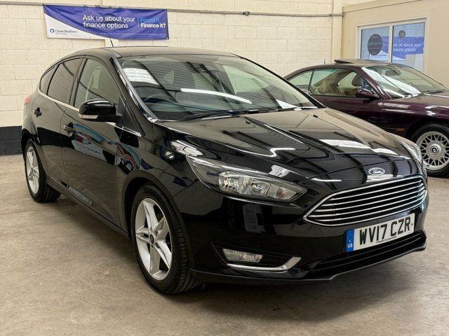 Ford Focus 1.5 Tdci Titanium Apple Car Play Hatchback WV17CZR Black #4