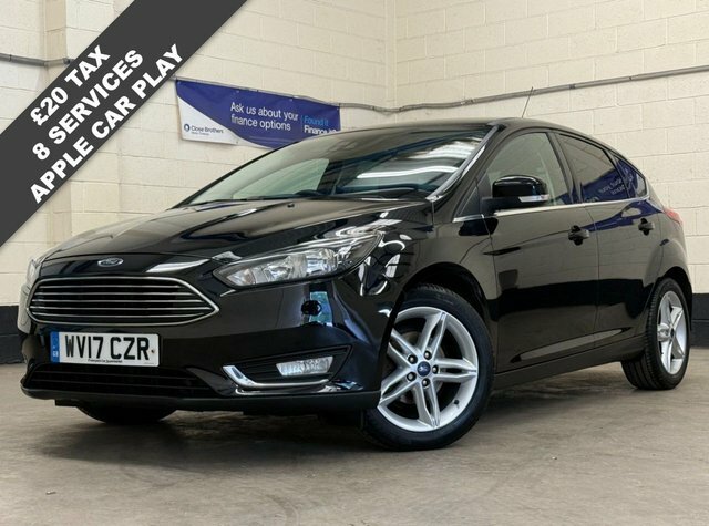 Ford Focus 1.5 Tdci Titanium Apple Car Play Hatchback Black