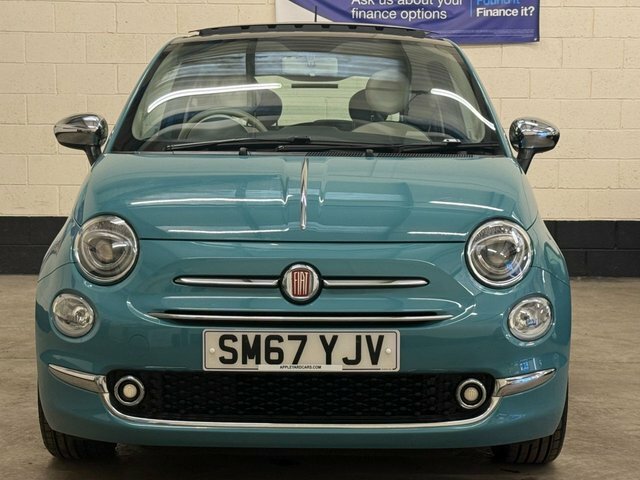 Fiat 500 1.2 Anniversario Opening Panoramic Sunroof Hatchba SM67YJV Green #4