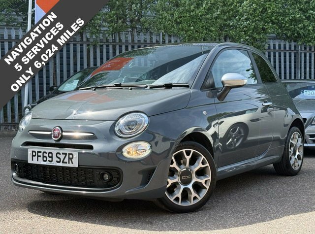 Fiat 500 1.2 Rock Star Navigation Hatchback M Grey