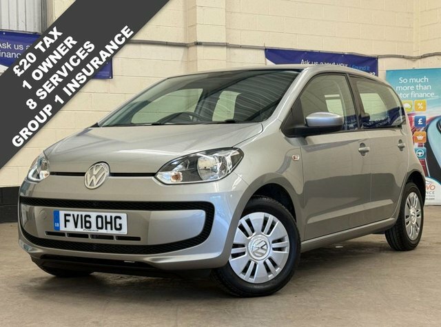 Volkswagen Up 1.0 Move Up Hatchback Euro 6 Silver