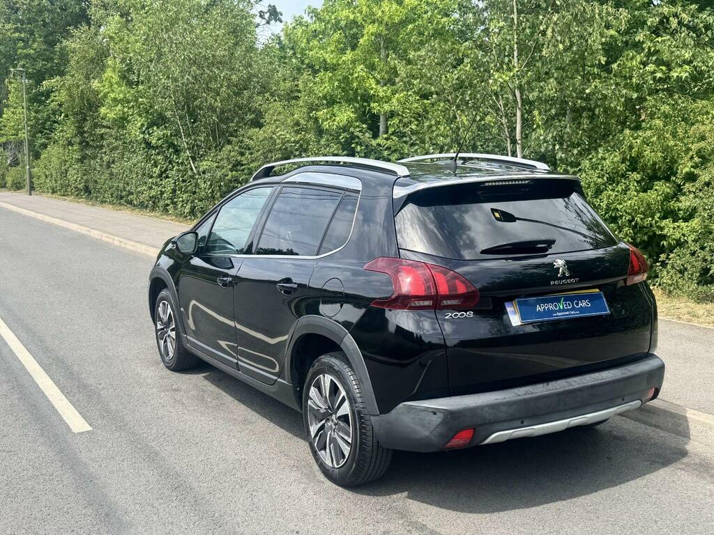 Peugeot 2008 Suv 1.2 Puretech Allure Premium Euro 6 Ss LN68WWT Black #4