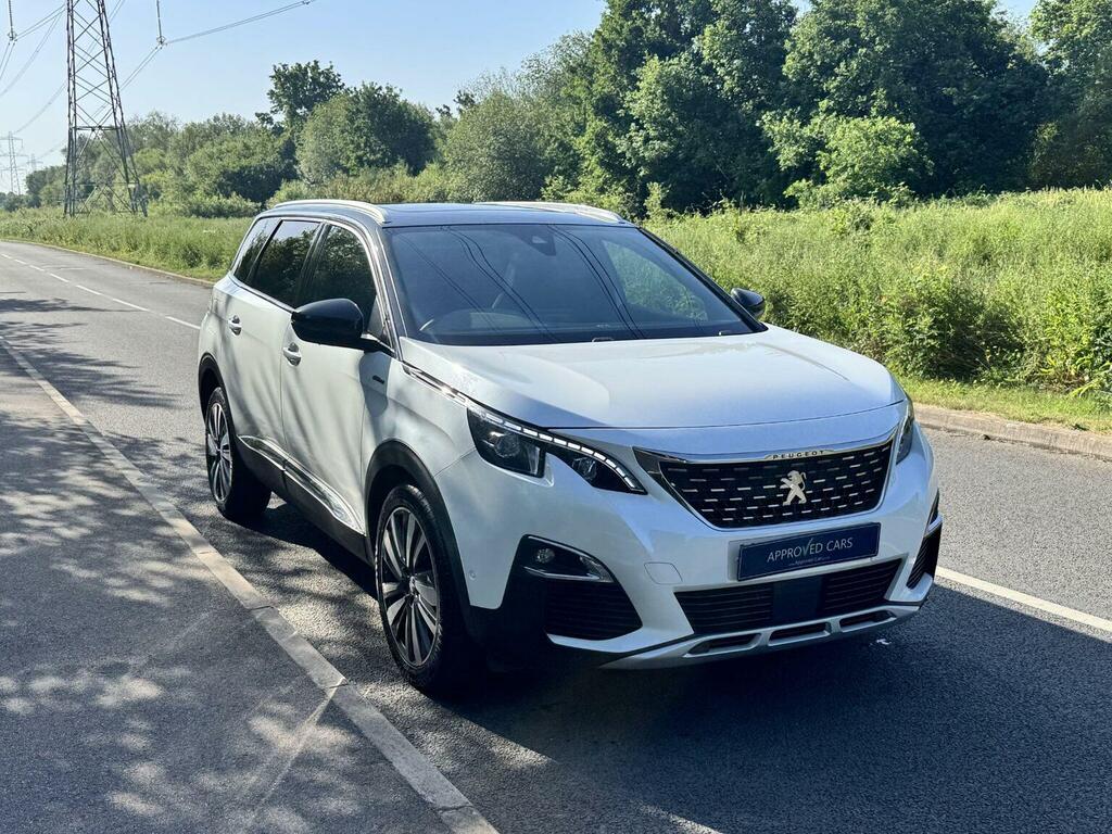 Peugeot 5008 Suv 1.2 Puretech Gt Line Premium Eat Euro 6 Ss White #5