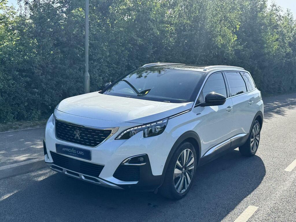 Peugeot 5008 Suv 1.2 Puretech Gt Line Premium Eat Euro 6 Ss White #3