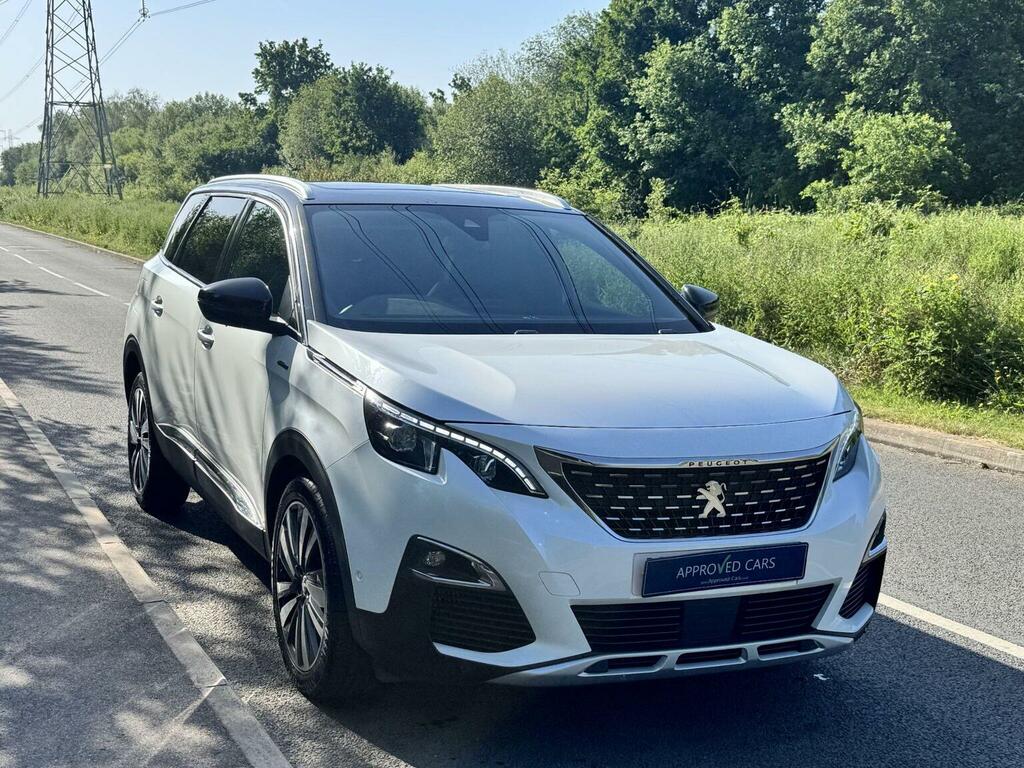 Peugeot 5008 Suv 1.2 Puretech Gt Line Premium Eat Euro 6 Ss White #6