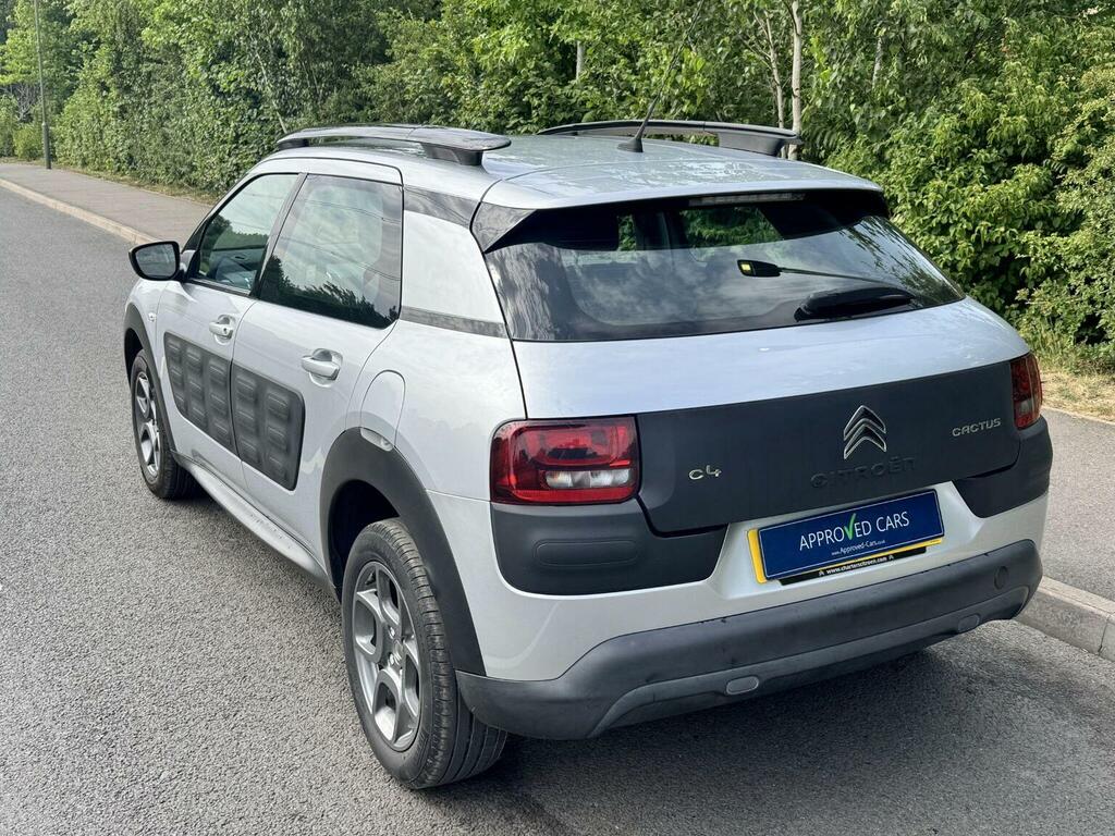 Citroen C4 Cactus Hatchback 1.2 Puretech Feel Euro 6 Euro 6 2 RV18YGM Silver #4