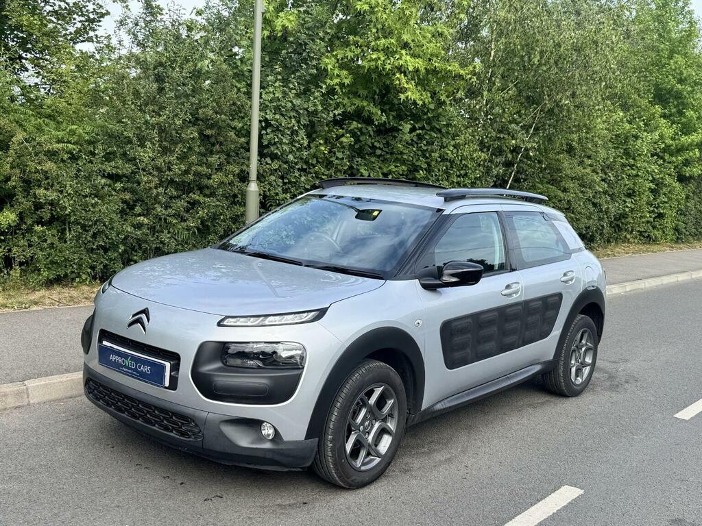 Citroen C4 Cactus Hatchback 1.2 Puretech Feel Euro 6 Euro 6 2 RV18YGM Silver #3