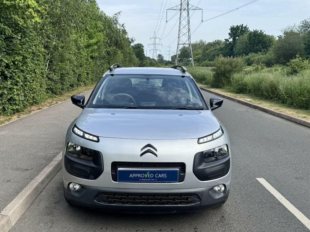 Citroen C4 Cactus Hatchback 1.2 Puretech Feel Euro 6 Euro 6 2 RV18YGM Silver #2