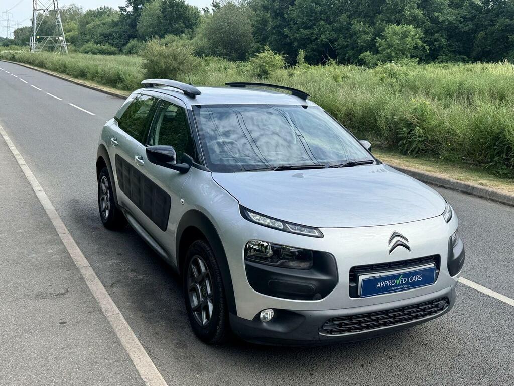 Citroen C4 Cactus Hatchback 1.2 Puretech Feel Euro 6 Euro 6 2 RV18YGM Silver #6