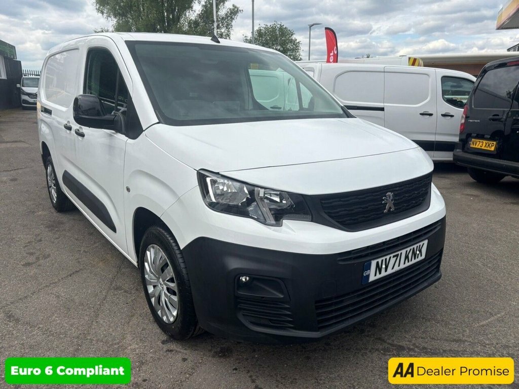 Peugeot Partner 1.5L Professional Premium 6Dr White