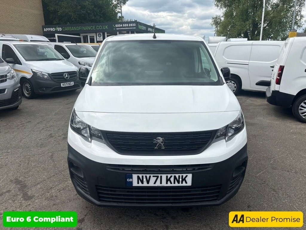 Peugeot Partner 1.5L Professional Premium 6Dr NV71KNK White #2