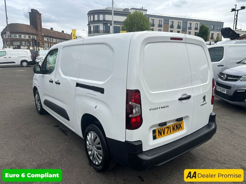 Peugeot Partner 1.5L Professional Premium 6Dr NV71KNK White #5
