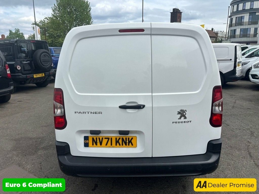 Peugeot Partner 1.5L Professional Premium 6Dr NV71KNK White #6