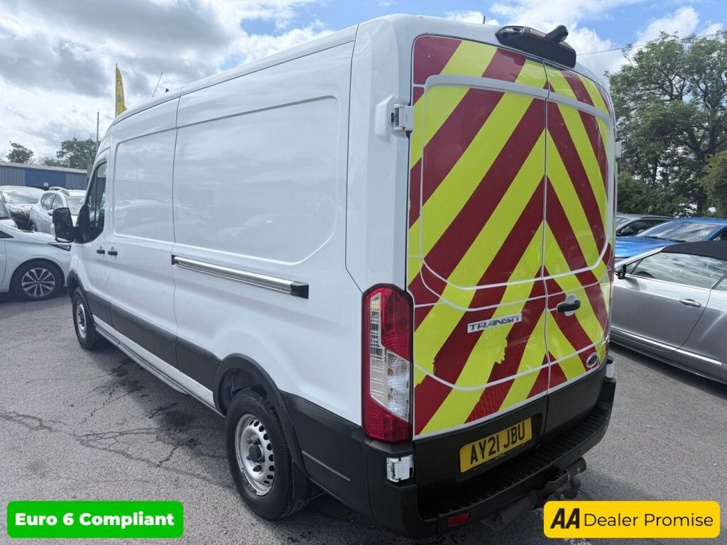 Ford Transit Custom 2L Leader AY21JBU White #5