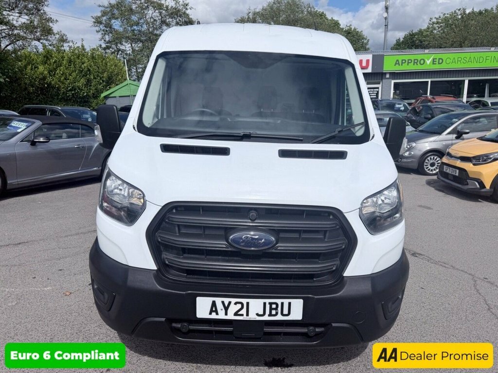 Ford Transit Custom 2L Leader AY21JBU White #2