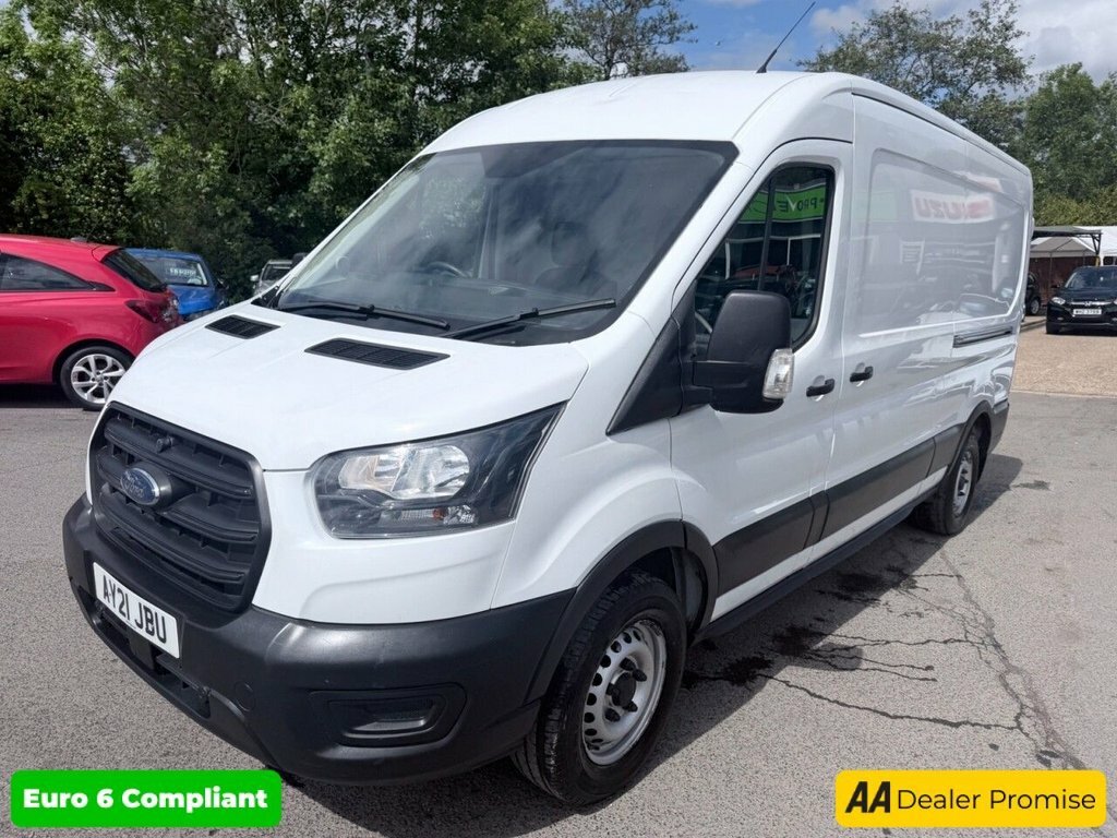 Ford Transit Custom 2L Leader AY21JBU White #3