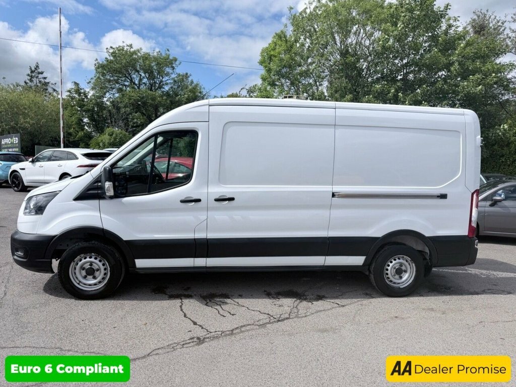 Ford Transit Custom 2L Leader AY21JBU White #4