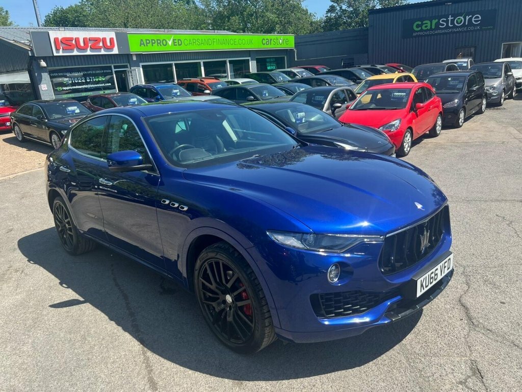Maserati Levante 3L Null KU66VFD Blue #2