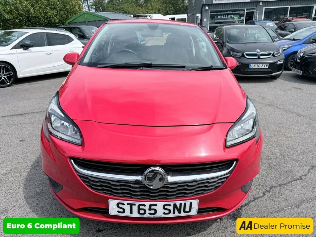 Vauxhall Corsa 1.4L Energy ST65SNU Red #3