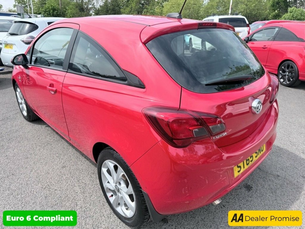 Vauxhall Corsa 1.4L Energy ST65SNU Red #6