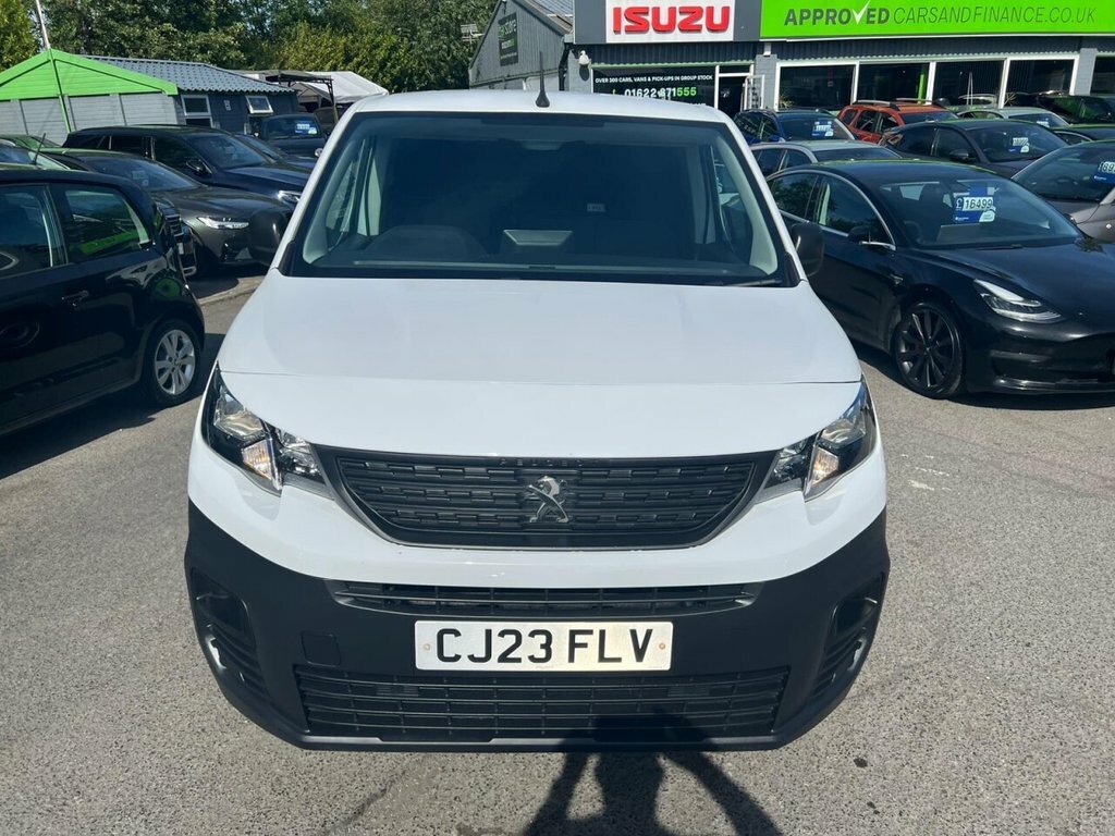 Peugeot Partner 1.5L Professional Premium CJ23FLV White #2