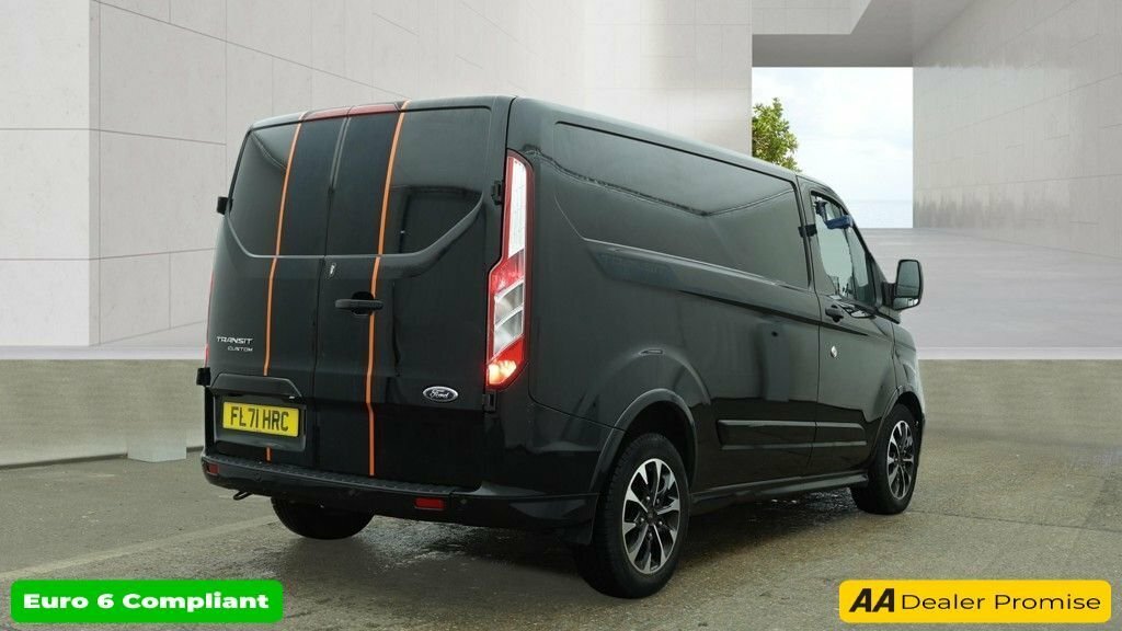 Ford Transit Custom 2L Sport FL71HRC Black #4