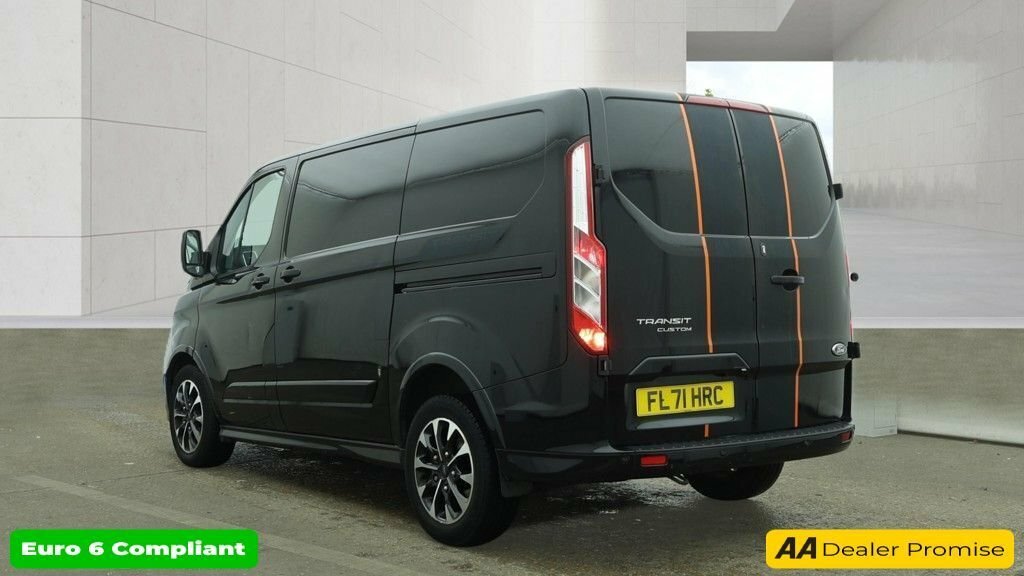 Ford Transit Custom 2L Sport FL71HRC Black #3