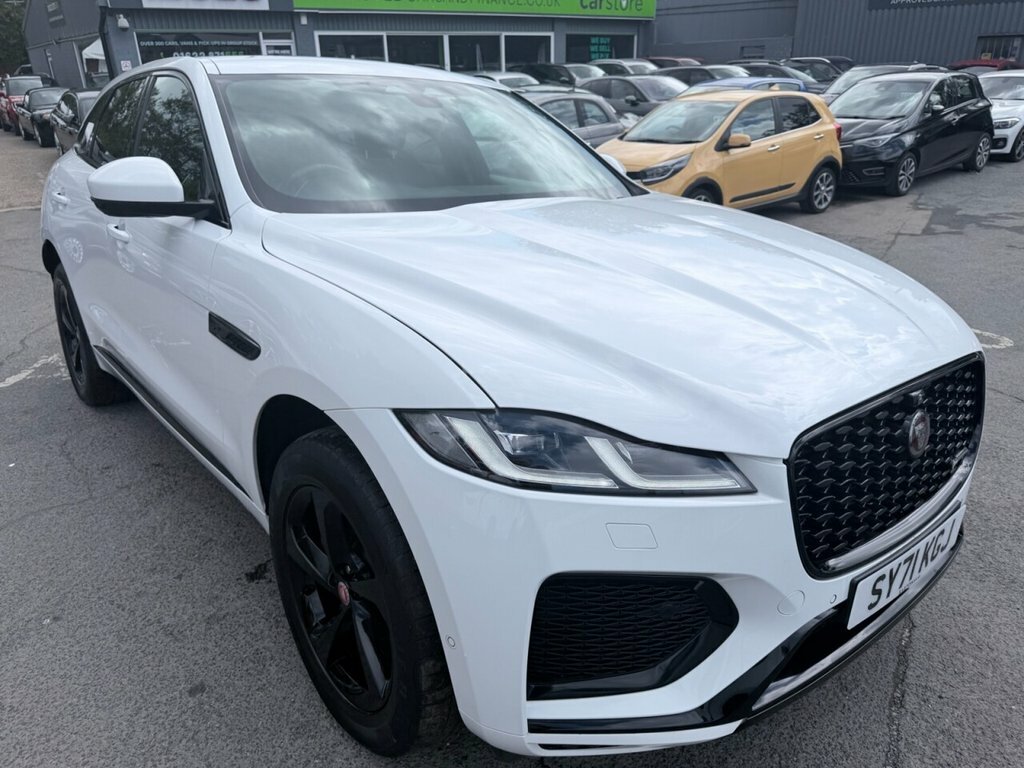 Jaguar F-Pace 2L R-dynamic S SY71KGJ White #2