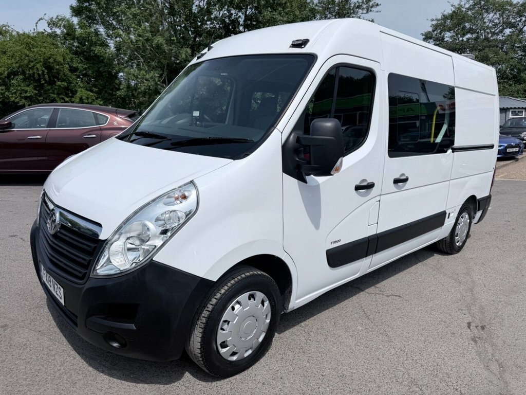 Vauxhall Movano 2.3L Null FA19NZS White #3