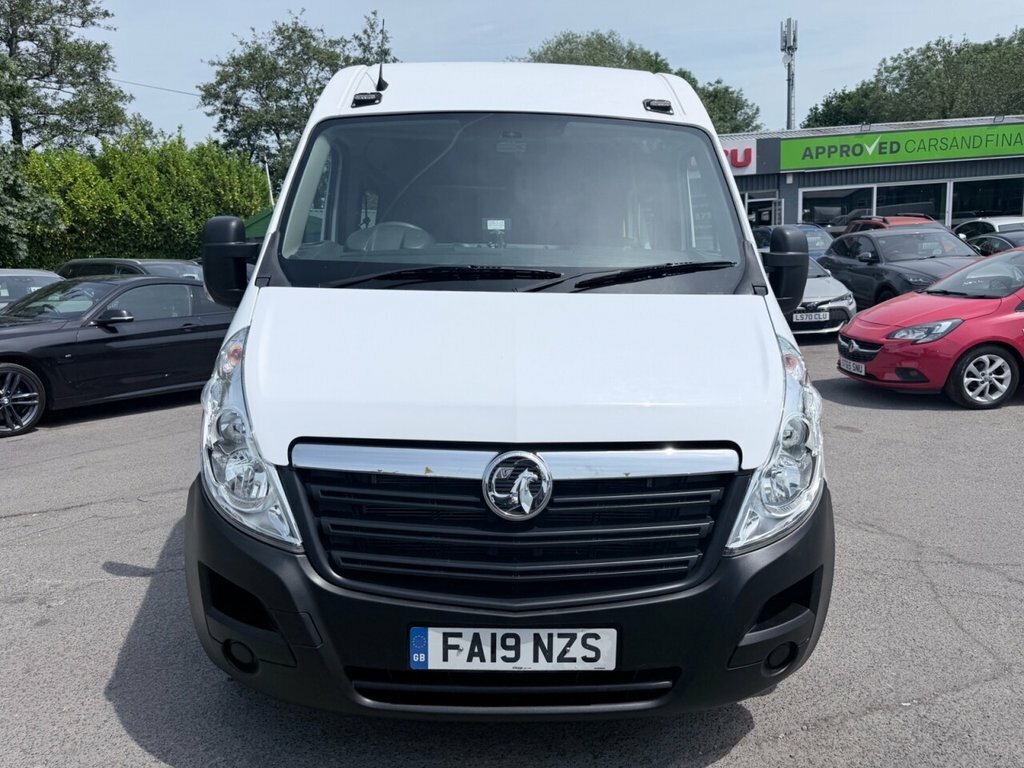 Vauxhall Movano 2.3L Null FA19NZS White #2
