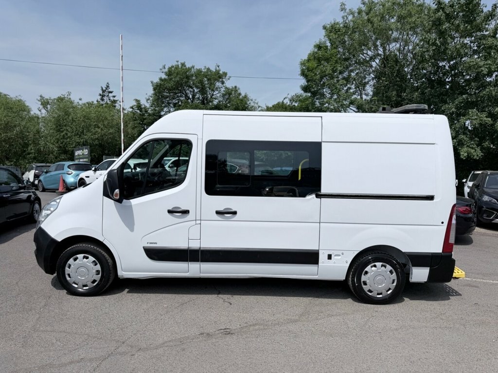 Vauxhall Movano 2.3L Null FA19NZS White #4