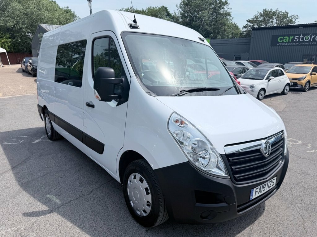 Vauxhall Movano 2.3L Null FA19NZS White