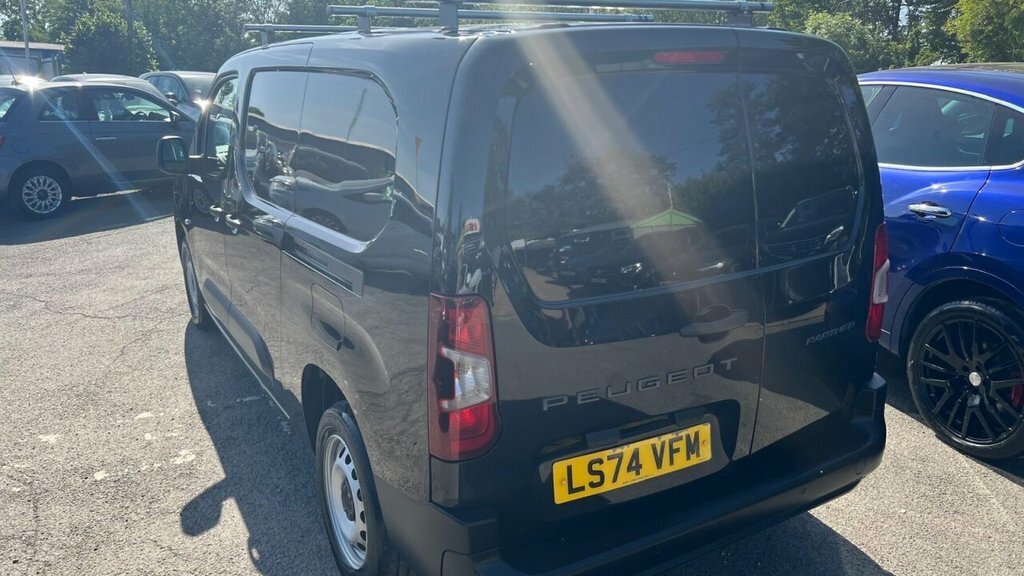 Peugeot Partner 1.5L Professional 6Dr LS74VFM Black #6