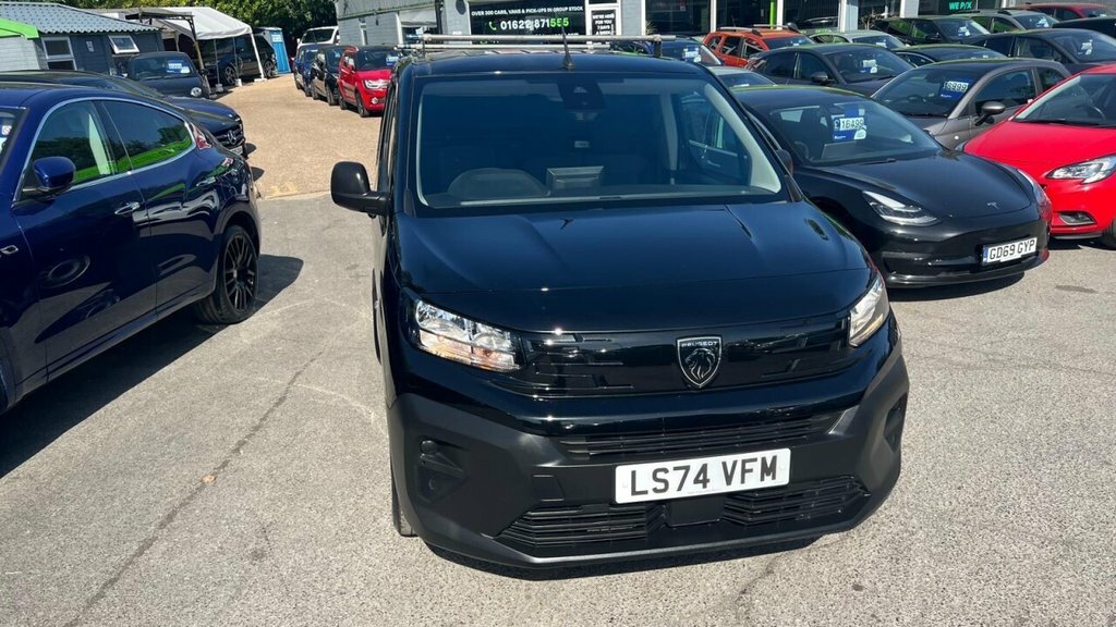 Peugeot Partner 1.5L Professional 6Dr LS74VFM Black #2