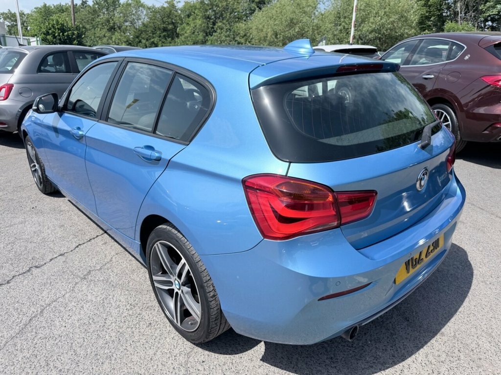 BMW 1 Series Hatchback VGZ2311 Blue #5