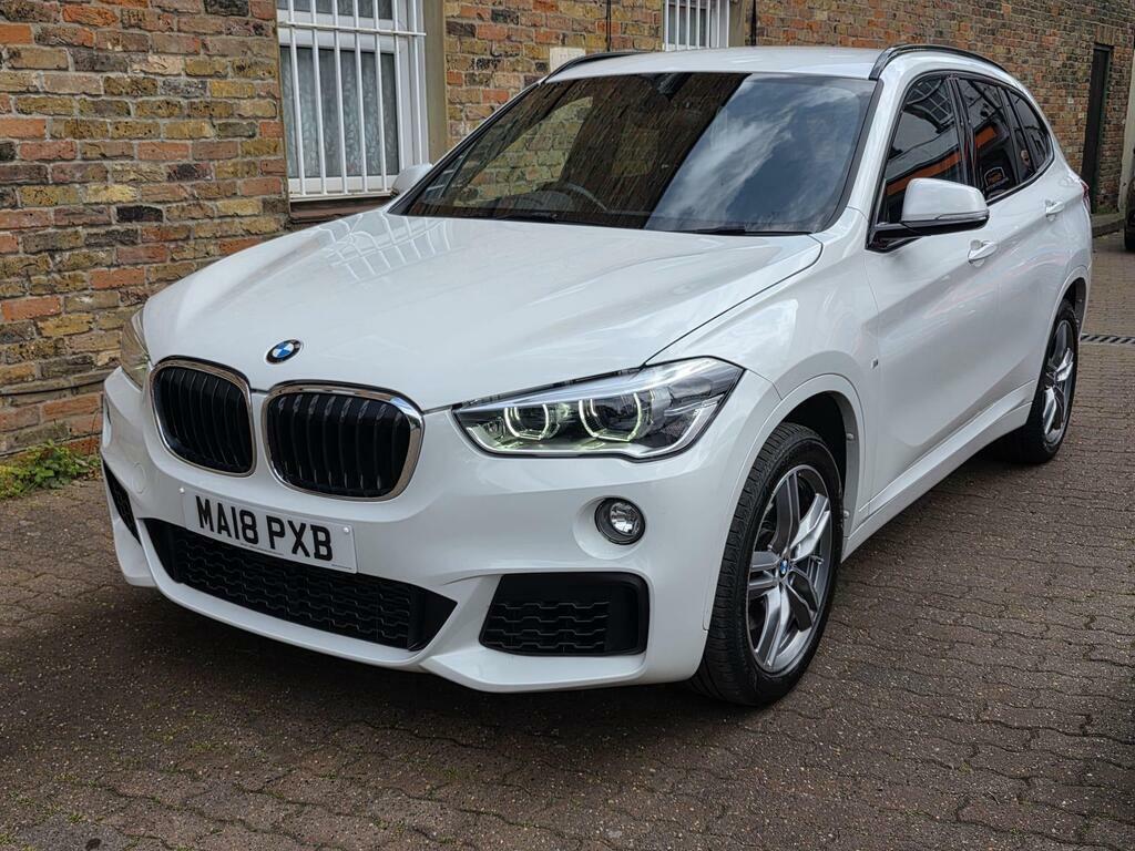 BMW X1 2.0 20I M Sport Xdrive Euro 6 S S MA18PXB White #3