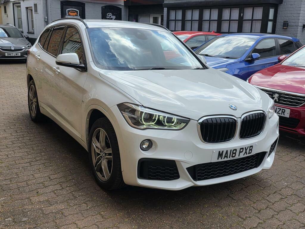 BMW X1 2.0 20I M Sport Xdrive Euro 6 S S MA18PXB White #5