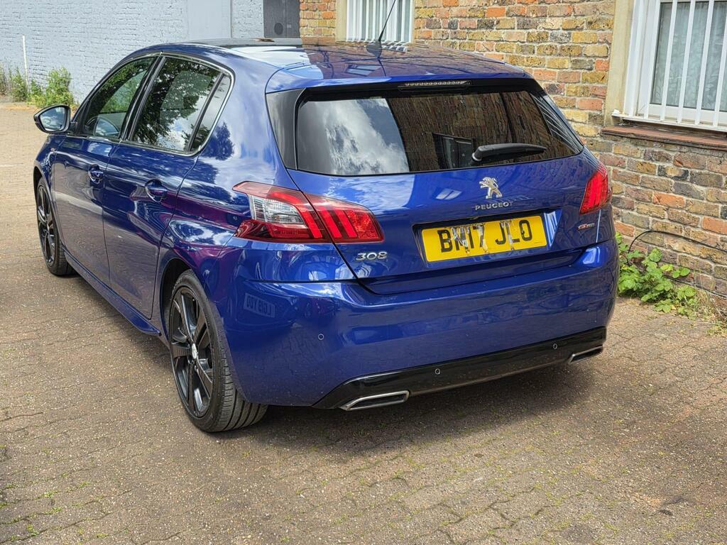 Peugeot 308 1.2 Puretech Gt Line Euro 6 S S BM17JLO Blue #4